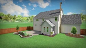 Erin Sykes 3D Backyard