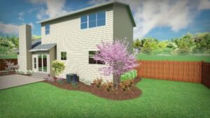 Nick 3D Backyard right house